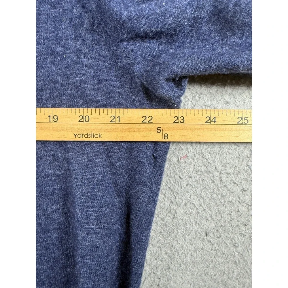 Banana Republic Merino Wool Blend sweater Made of ITALIAN YARN Blue Mens XL